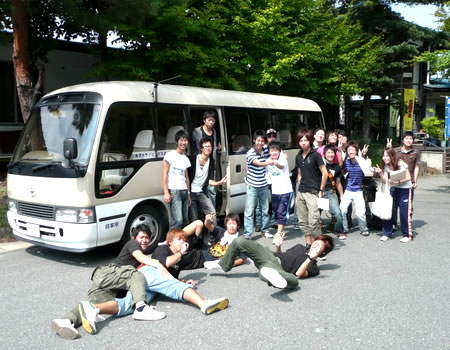 米沢ドライビングスクールのスクールバス
