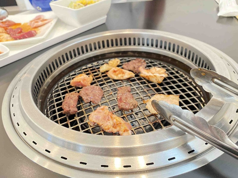 近くの焼肉屋のランチプレゼント