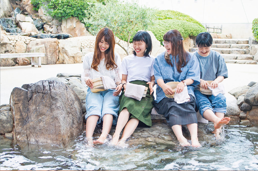 天然温泉「琴弾廻廊」